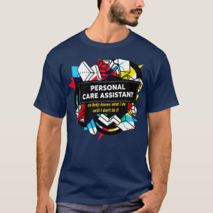 CAMISETA ASSISTENTE DE CUIDADOS PESSOAIS