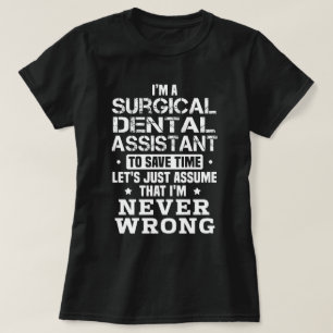 Camiseta Assistente de Dentação Cirúrgica