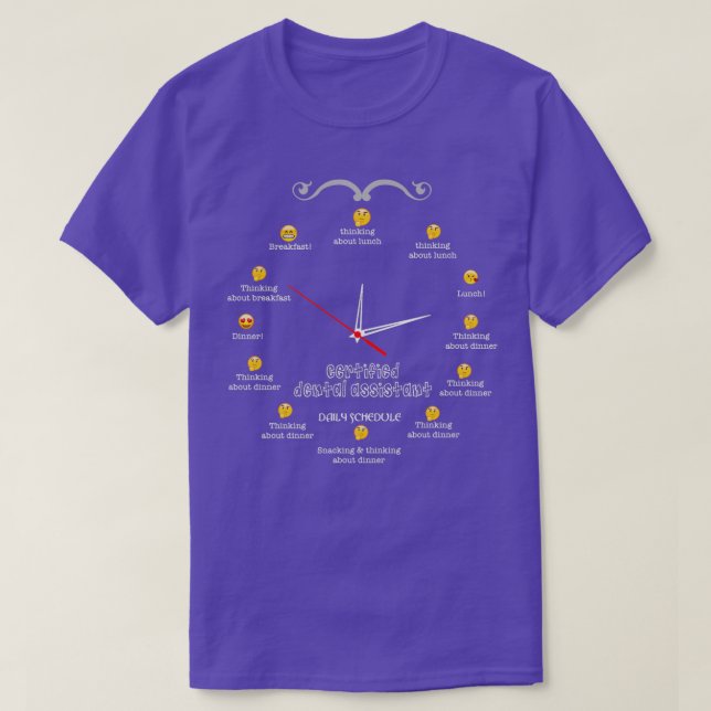 CAMISETA ASSISTENTE DE DENTAL CERTIFICADO NICE DESIGN 2017 (Frente do Design)