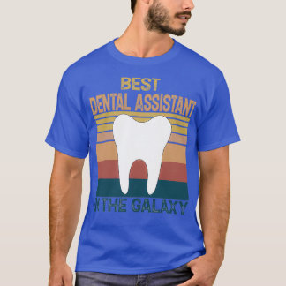 Camiseta Assistente de Dentária Melhor Assistente de Dentár