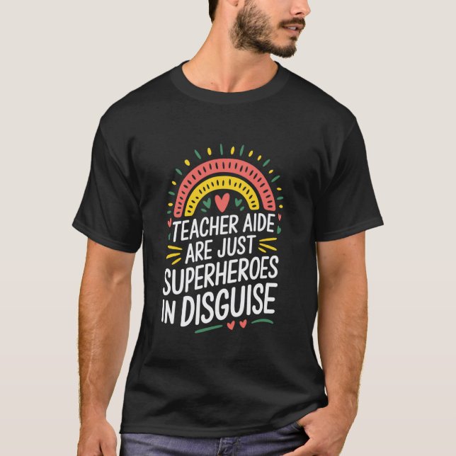 Camiseta Assistente de Ed Escolar, Auxiliar de Professor sã (Frente)
