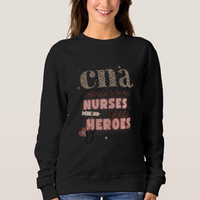 Camiseta Assistente de Enfermagem Certificada Engraçada par (Frente)