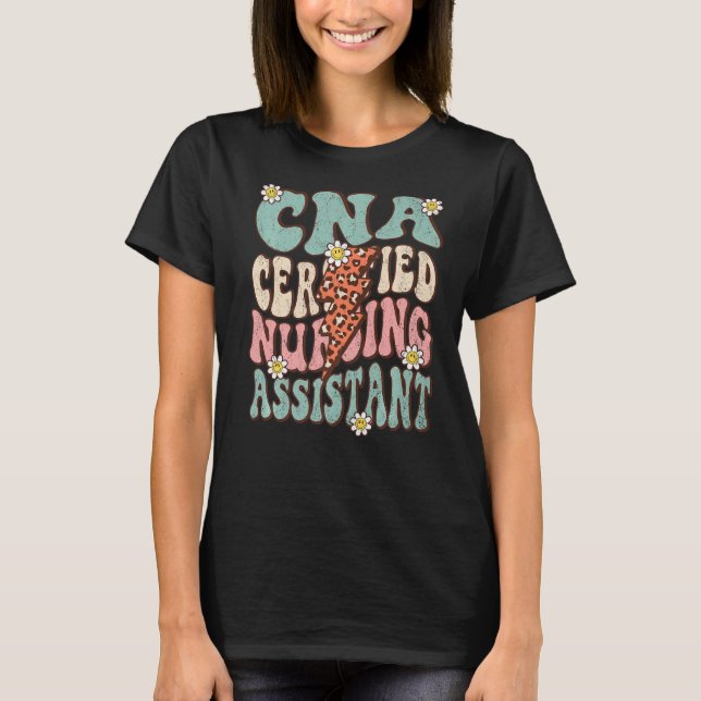 Camiseta Assistente de Enfermagem Certificado CNA (Frente)