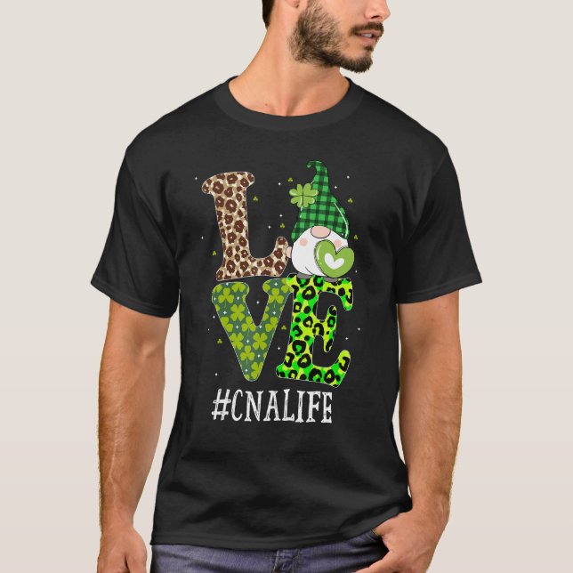 Camiseta Assistente de Enfermagem Certificado Cna Adoro St  (Frente)