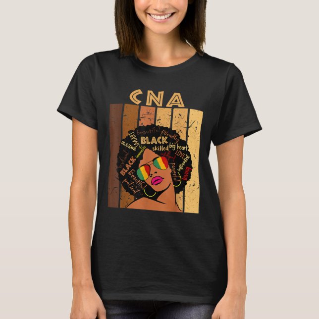 Camiseta Assistente de Enfermagem Certificado CNA Depois da (Frente)