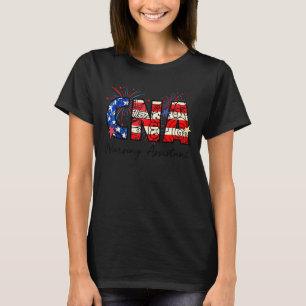Camiseta Assistente De Enfermagem Certificado Cna Medical U