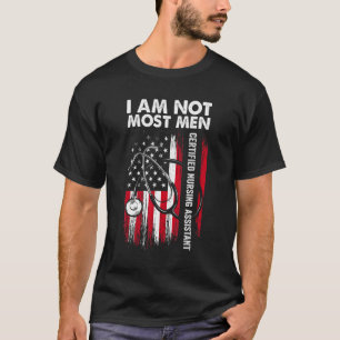 Camiseta Assistente de Enfermagem Certificado CNA Most Men