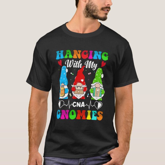 Camiseta Assistente de Enfermagem Certificado com meu Gn CN (Frente)