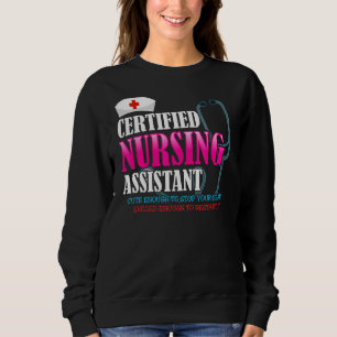 Camiseta Assistente De Enfermagem Certificado Não Pode Ser 