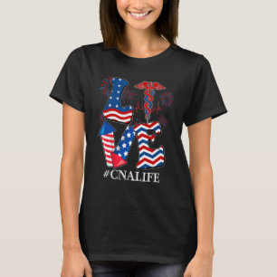 Camiseta Assistente de Enfermagem Certificado pela CNA LOVE