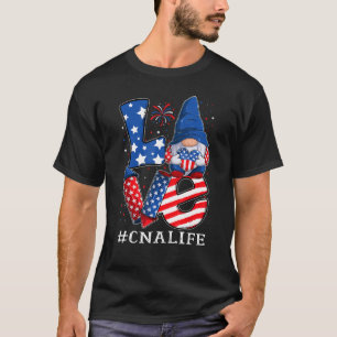 Camiseta Assistente de Enfermagem Certificado pela CNA LOVE