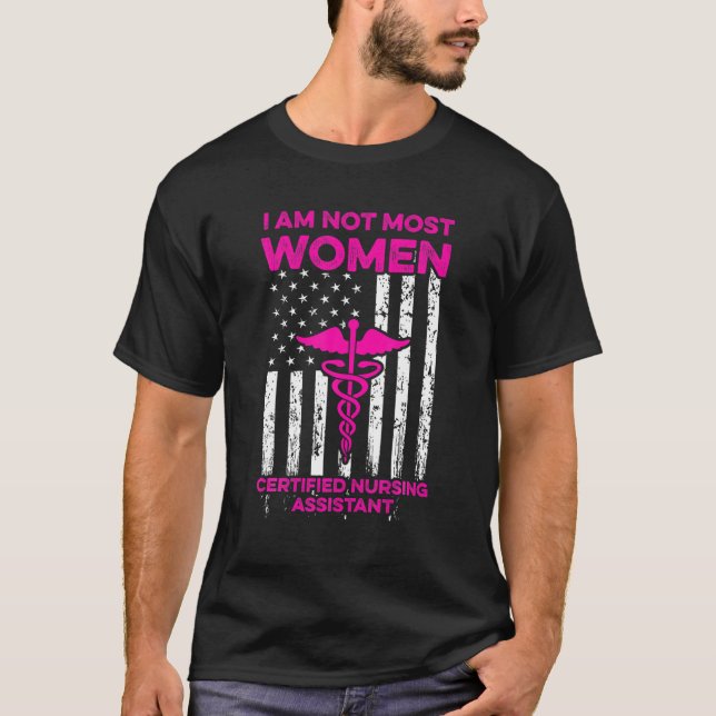 Camiseta Assistente de Enfermagem Certificado pela CNA Maio (Frente)