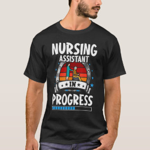 Camiseta Assistente De Enfermagem Em Andamento Estudante