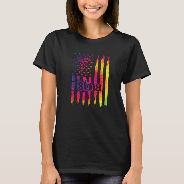 Camiseta Assistente de Enfermagem Testada do Estado de Sina (Frente)