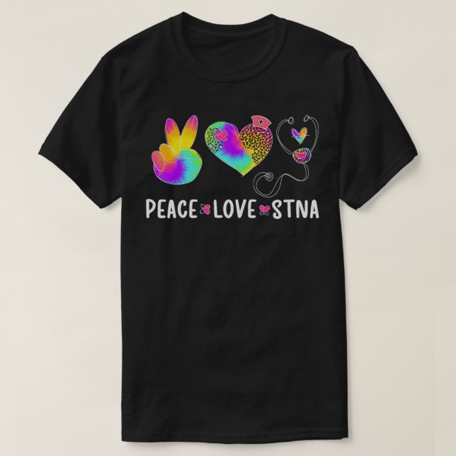 Camiseta Assistente de Enfermagem Testada por Estado do Pea (Frente do Design)