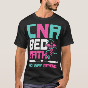 Camiseta Assistente de Enfermeira certificado CNA Bed Bath 