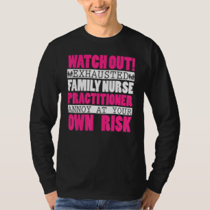 Camiseta Assistente De Enfermeiro Da Família Roupa Cute Fnp