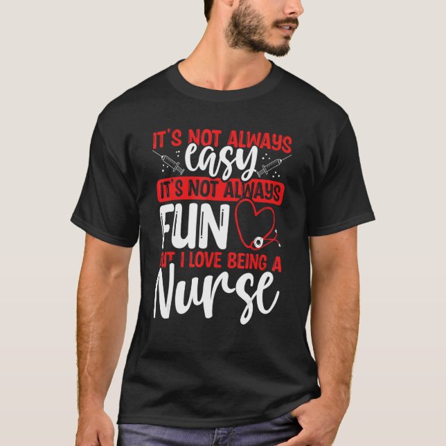 Camiseta Assistente de Enfermeiro de Enfermeiro CNA CRNA (Frente)