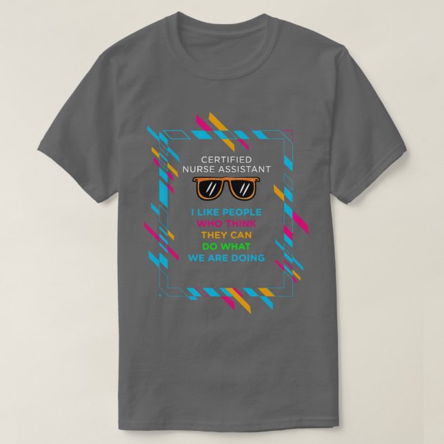 CAMISETA ASSISTENTE DE ENFERMEIROS CERTIFICADO 1 (Frente do Design)