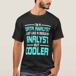 Camiseta Assistente de Estatística do Analista de Dados - C