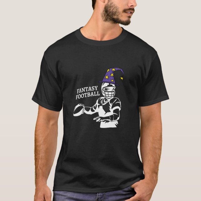 Camiseta Assistente de Futebol Fantástico Mágico Chapéu Mag (Frente)