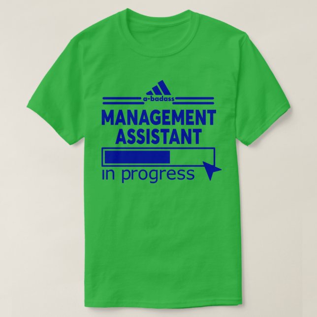 CAMISETA ASSISTENTE DE GERENCIAMENTO (Frente do Design)