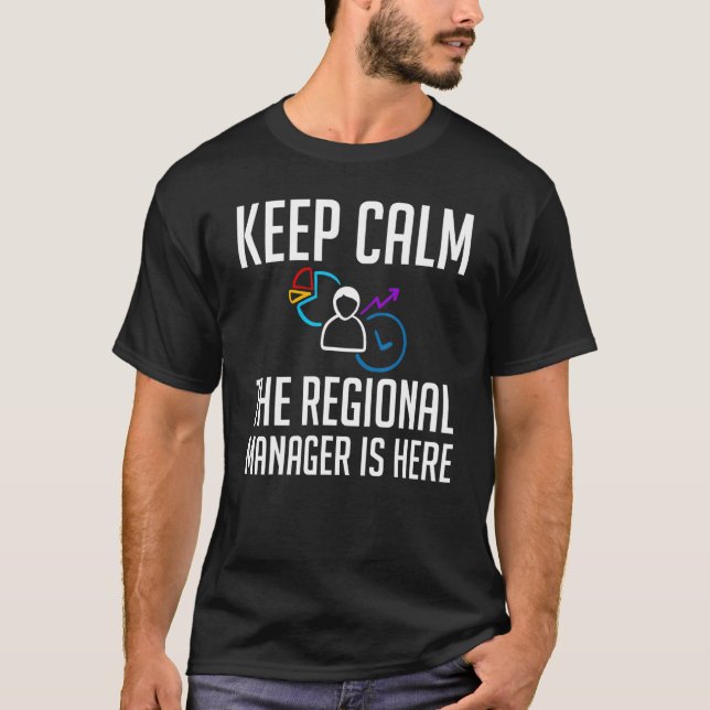 Camiseta Assistente De Gestor Regional Para A Gestão 1 (Frente)