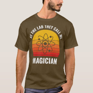 Camiseta Assistente de Laboratório de Química da Ciência da