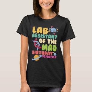 Camiseta Assistente De Laboratório Do Cientista Louco De An