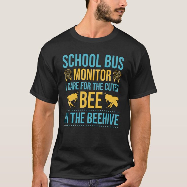 Camiseta Assistente de Ônibus Escolar Essenciais para Atend (Frente)