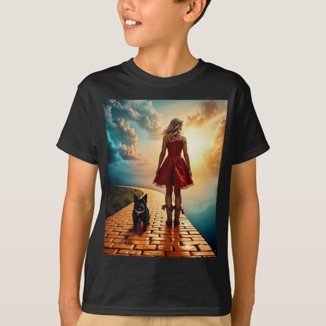 Camiseta Assistente de Oz - Estilo Moderno (Frente)