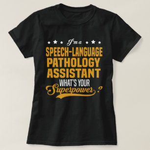Camiseta Assistente de Patologia de Língua Fala