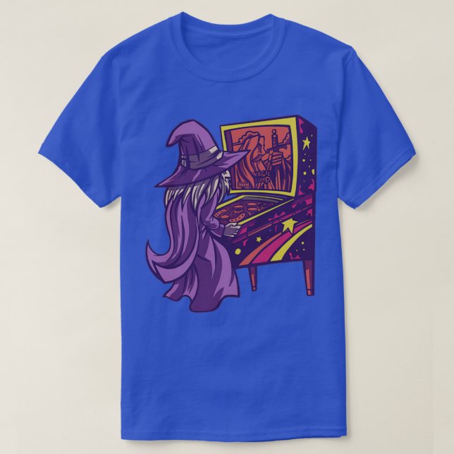 Camiseta Assistente de Pinball (Frente do Design)