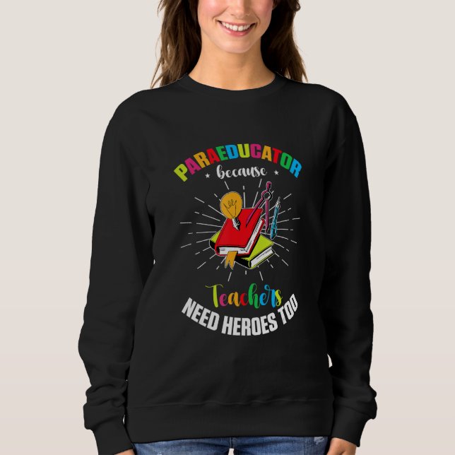 Camiseta Assistente de Professor Auxiliar Paraprofissional  (Frente)
