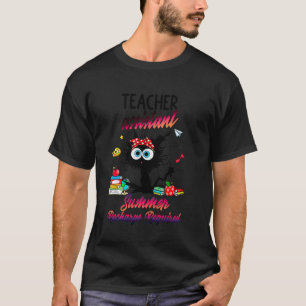 Camiseta Assistente de Professor Recarga de Verão Necessári