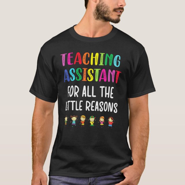 Camiseta Assistente de Professores Assistente de Ensino T (Frente)