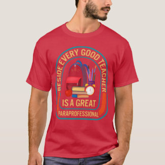 Camiseta Assistente de Professores Grande Paraprofissional 