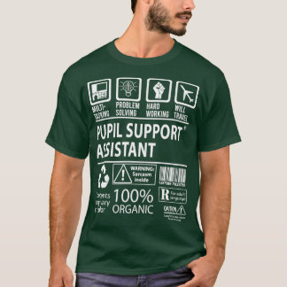 Camiseta Assistente de suporte para alunos