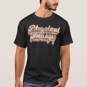 Camiseta Assistente de Terapeuta de Fisioterapia Retro Vint