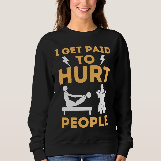 Camiseta Assistente de Terapeuta de Humor de Terapia Física (Frente)