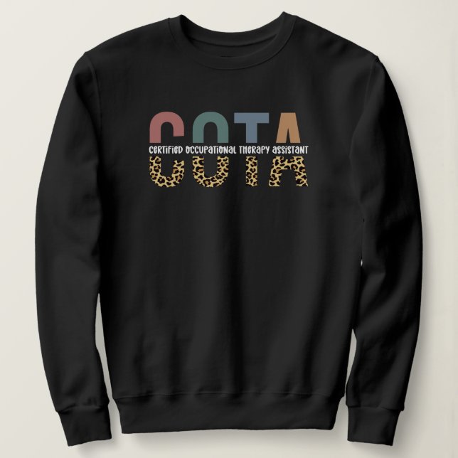 Camiseta Assistente de Terapêutica Ocupacional Certificada  (Frente do Design)