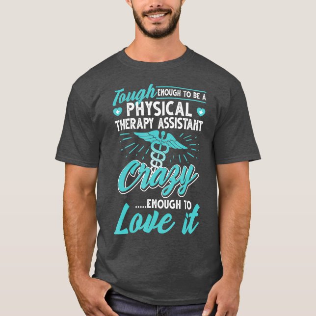Camiseta Assistente de Terapia Física Engraçado (Frente)