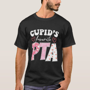 Camiseta Assistente de Terapia Física PTA Favorito de Cupid