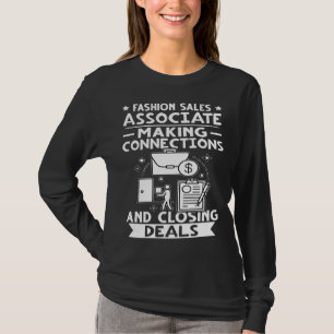 Camiseta Assistente de Vendas de Moda Fazendo Conexões Fech