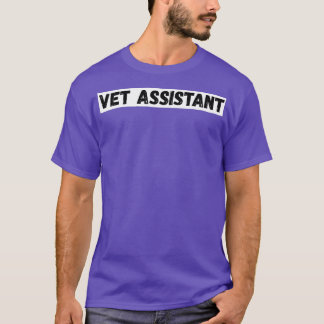 Camiseta Assistente de veterinária