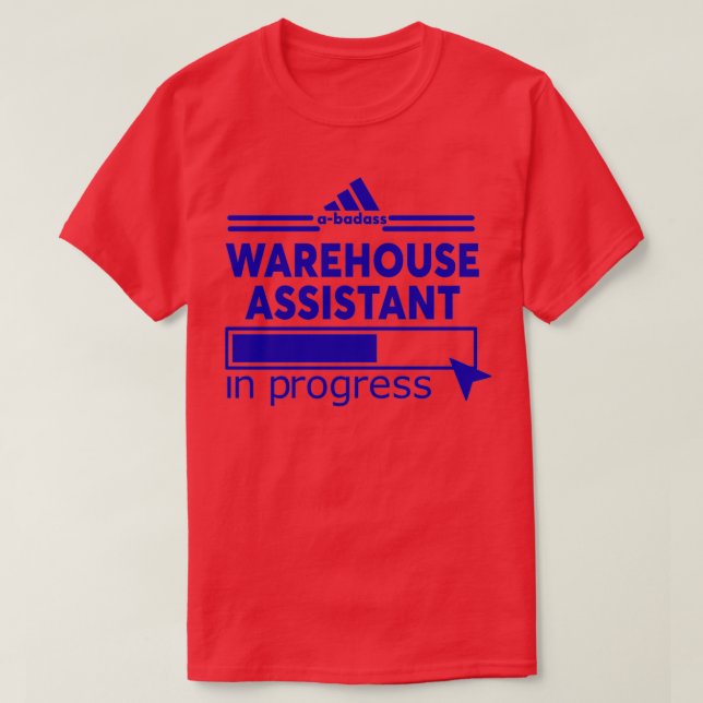 CAMISETA ASSISTENTE DE WAREHOUSE (Frente do Design)