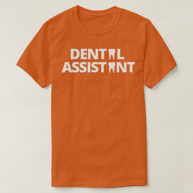 Camiseta Assistente dentário 2022 (Frente do Design)