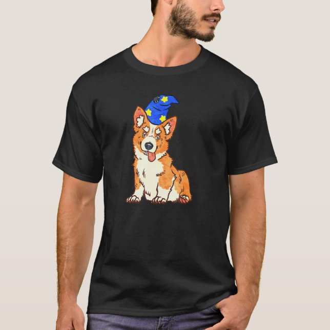 Camiseta Assistente Derpy Corgi (Frente)