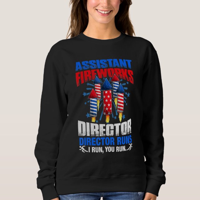 Camiseta Assistente do Diretor do Fireworks Shirt Que Eu Lh (Frente)