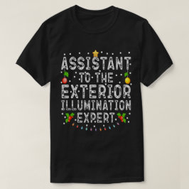 Camiseta Assistente Do Especialista Em Iluminação Exterior 
